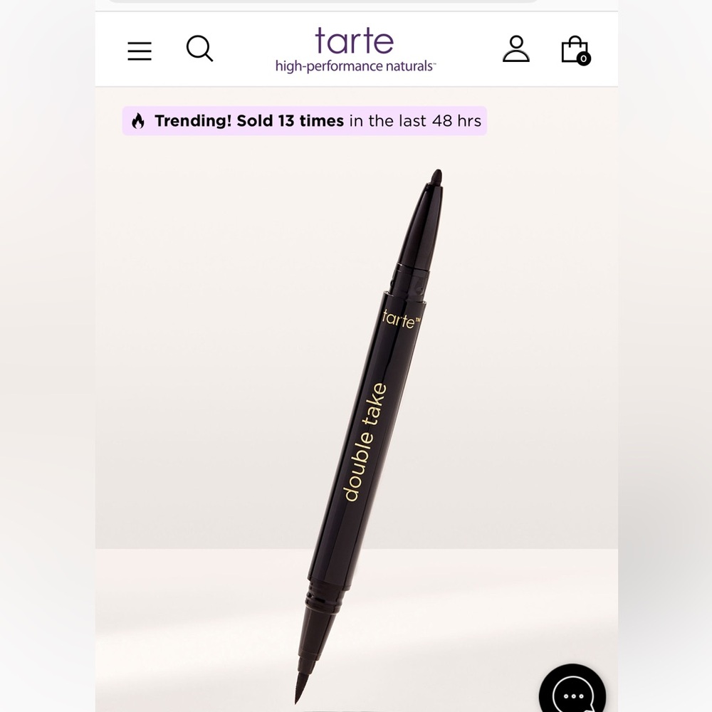 NWT Tarte Double Take Gel and Liquid Eyeliner